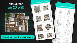Criar Planta Baixa de Casa 2D screenshot