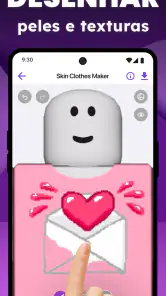 Criar Skins e Roupas de Avatar screenshot