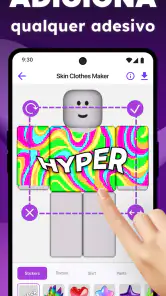 Criar Skins e Roupas de Avatar screenshot