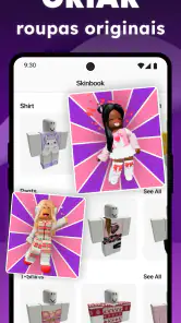 Criar Skins e Roupas de Avatar screenshot