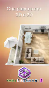 Crie e Desenhe Plantas Baixas screenshot
