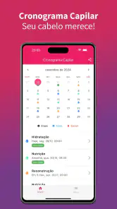 Cronograma Capilar screenshot
