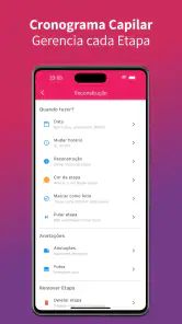 Cronograma Capilar screenshot