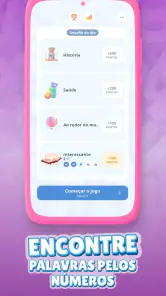 Crostic－Caça Palavras Cruzadas screenshot
