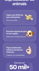 Cuidados Pet Confiáveis Sittsy screenshot