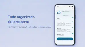 Currículo Profissional em PDF screenshot