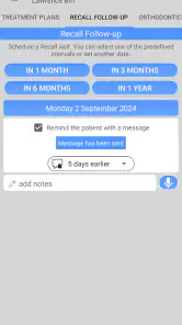 Cusp Dental Software screenshot