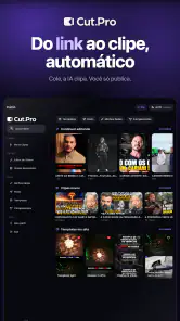 Cut.Pro: Clipes Virais com IA screenshot