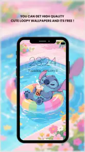 Cute Blue Koala Wallpaper HD screenshot