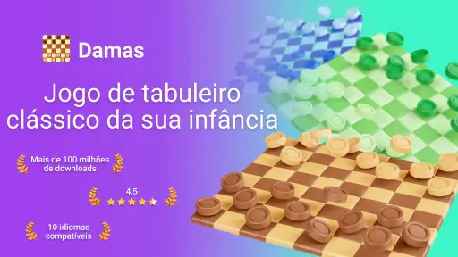 Damas - jogue online e offline 1