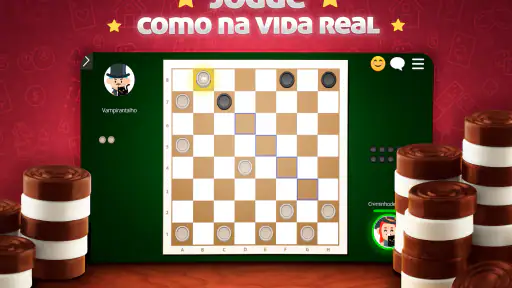 Damas MegaJogos: Tabuleiro 8