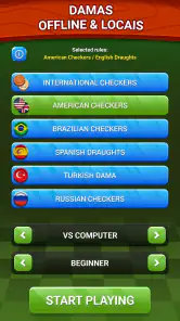 Damas - Online & Offline screenshot