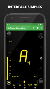 DaTuner: afinadores/metrônomos screenshot