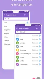 A lista de compras PRO 6