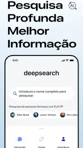 Deepsearch AI Search Assistant screenshot