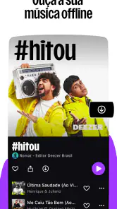 Deezer: Ouvir Música e Podcast screenshot