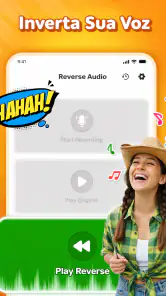 Desafio de Áudio Reverso screenshot