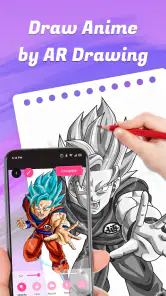 Desenho AR: Esboço de Anime screenshot