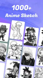 Desenho AR: Esboço de Anime screenshot