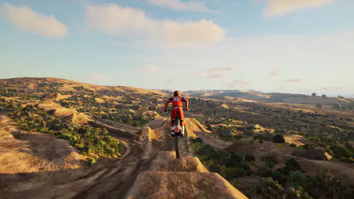 Desert Motocross Bike Stunts 1
