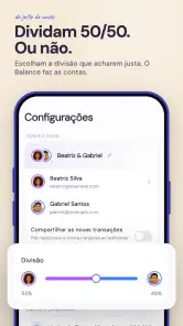 Despesas do Casal · Balance screenshot