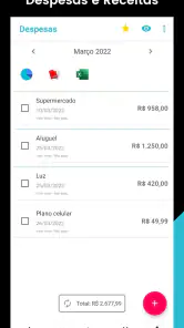 Despesas Finanças Pessoais screenshot