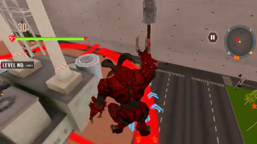 Destruição Cidade Titãs Kaiju 6