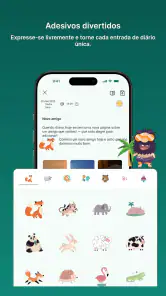 Diário, caderno com senha screenshot