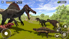 Dino Clash Primal Beasts Game! screenshot