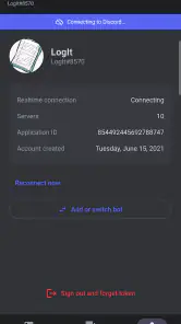 Discord Bot Client for Android screenshot