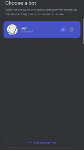 Discord Bot Client for Android screenshot