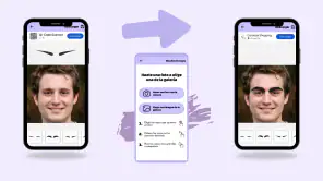 Diseña tus cejas paso a paso screenshot