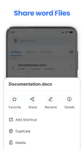 Documento Word Office App Docs screenshot