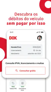 DOK: IPVA 2026 e licenciamento screenshot