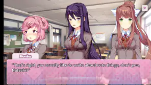 Doki Doki Literature Club! screenshot