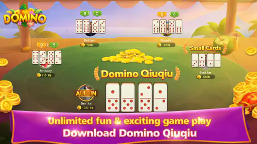 dominó QIUQIU- abriu o cassino 3
