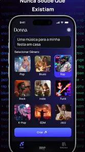 Donna IA Music & Canção Criar screenshot
