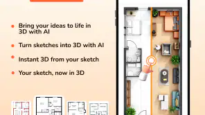 DreamBuild: Sketch to 3D screenshot