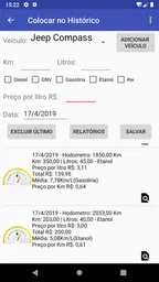 Consumo de Combustível 4