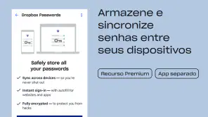 Dropbox: Armazenamento seguro screenshot