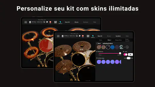 DrumKnee Bateria Eletrônica 3D 6