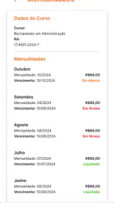 EaD Unifatecie screenshot