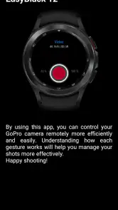 EasyBlack 12 for GoPro,Wear OS screenshot