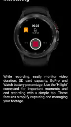 EasyBlack 12 for GoPro,Wear OS 6