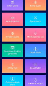 Editor de Áudio, Cortar Música screenshot