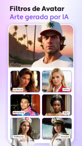 Editor de Cabelo App IA screenshot