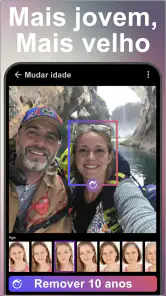 Editor de Cabelo e Cortes IA screenshot