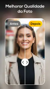 Editor de Fotos AI: Melhorar screenshot