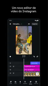 Edits, um app do Instagram screenshot