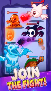 Elemental Monsters: Merge Jogo screenshot